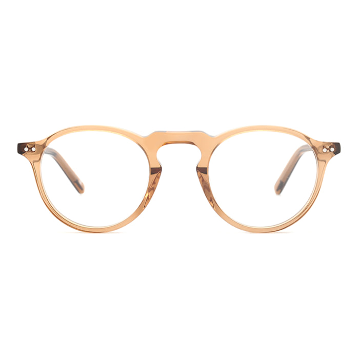 Gafas de sol OCEAN FLORENCIA - Marrón transparente por fuera con espejo rosa por dentro y patillas doradas