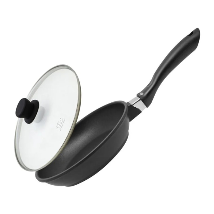 Poêle à frire 20 cm et couvercle sans PFAS Elo Alucast