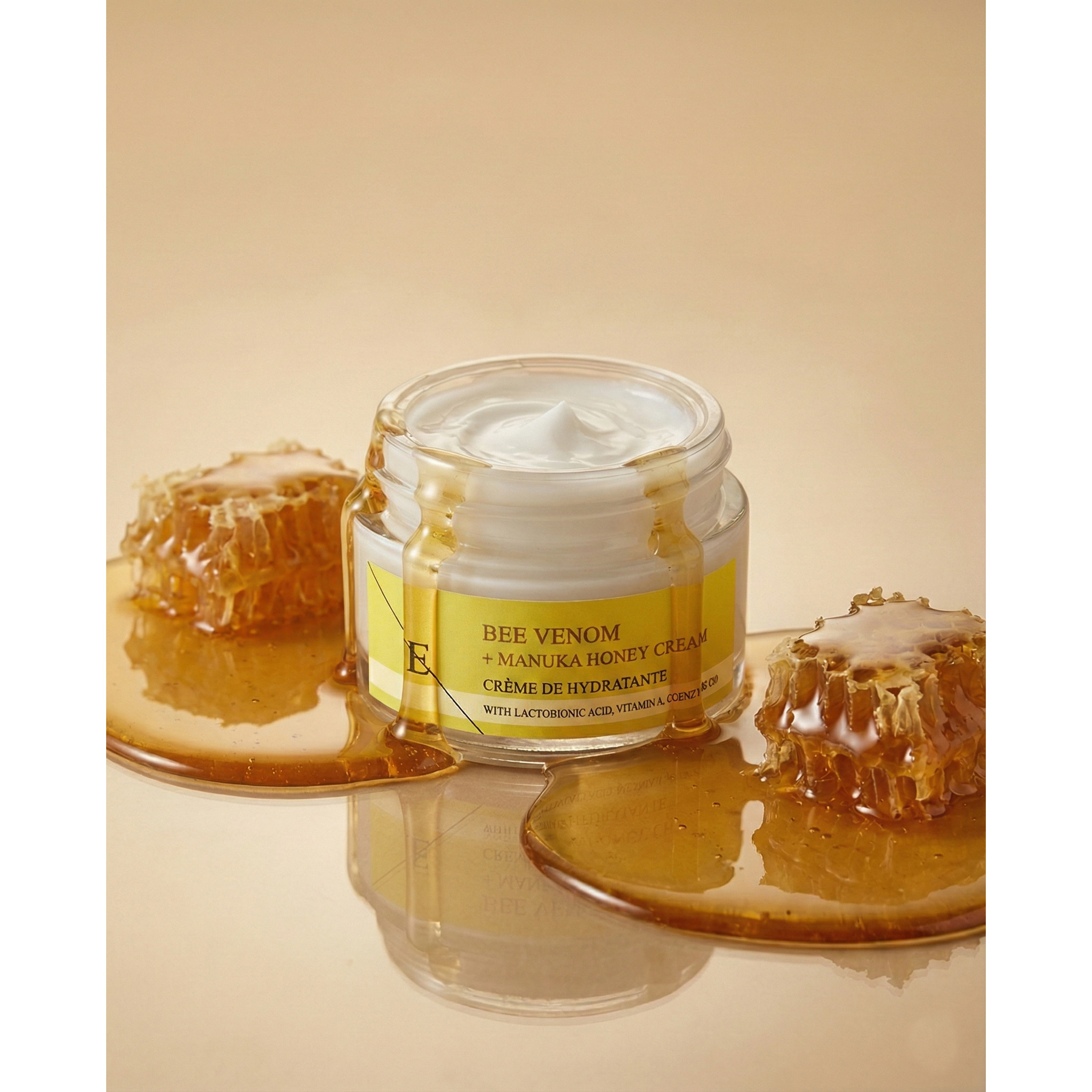 Crema de veneno de abeja + miel de Manuka