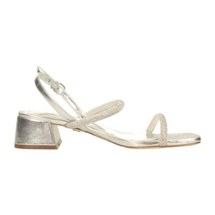 Sandali Donna Tata Italia Argentato