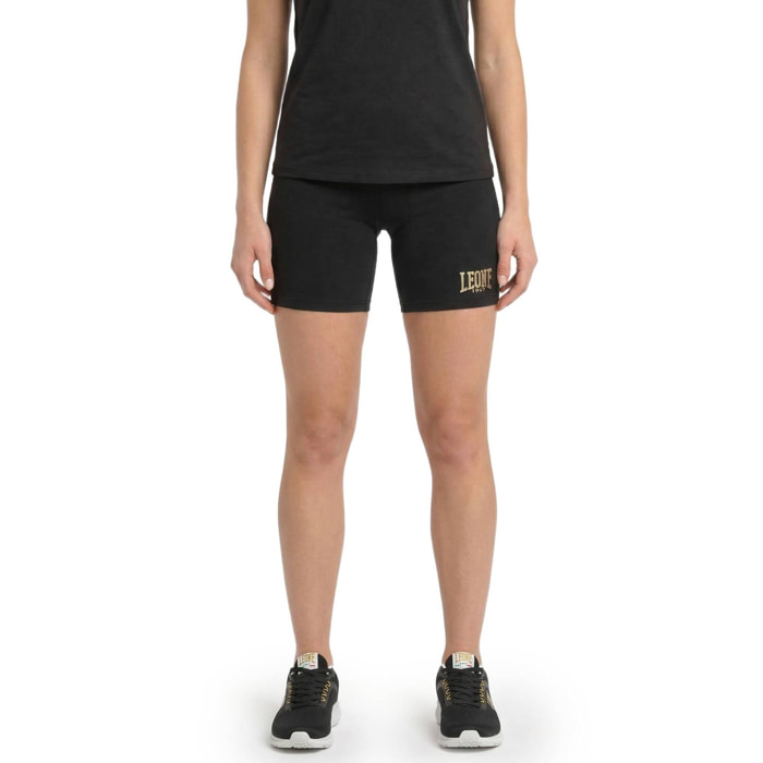 Leggings cortos Active Gold para mujer