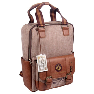 Mochila harry potter casual-licencia oficial warner bros para hombre, multicolor, grande