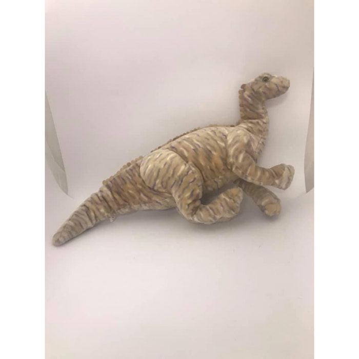 Peluche Iguanodonte a righe viola 62 cm non suona Disney dinosauri