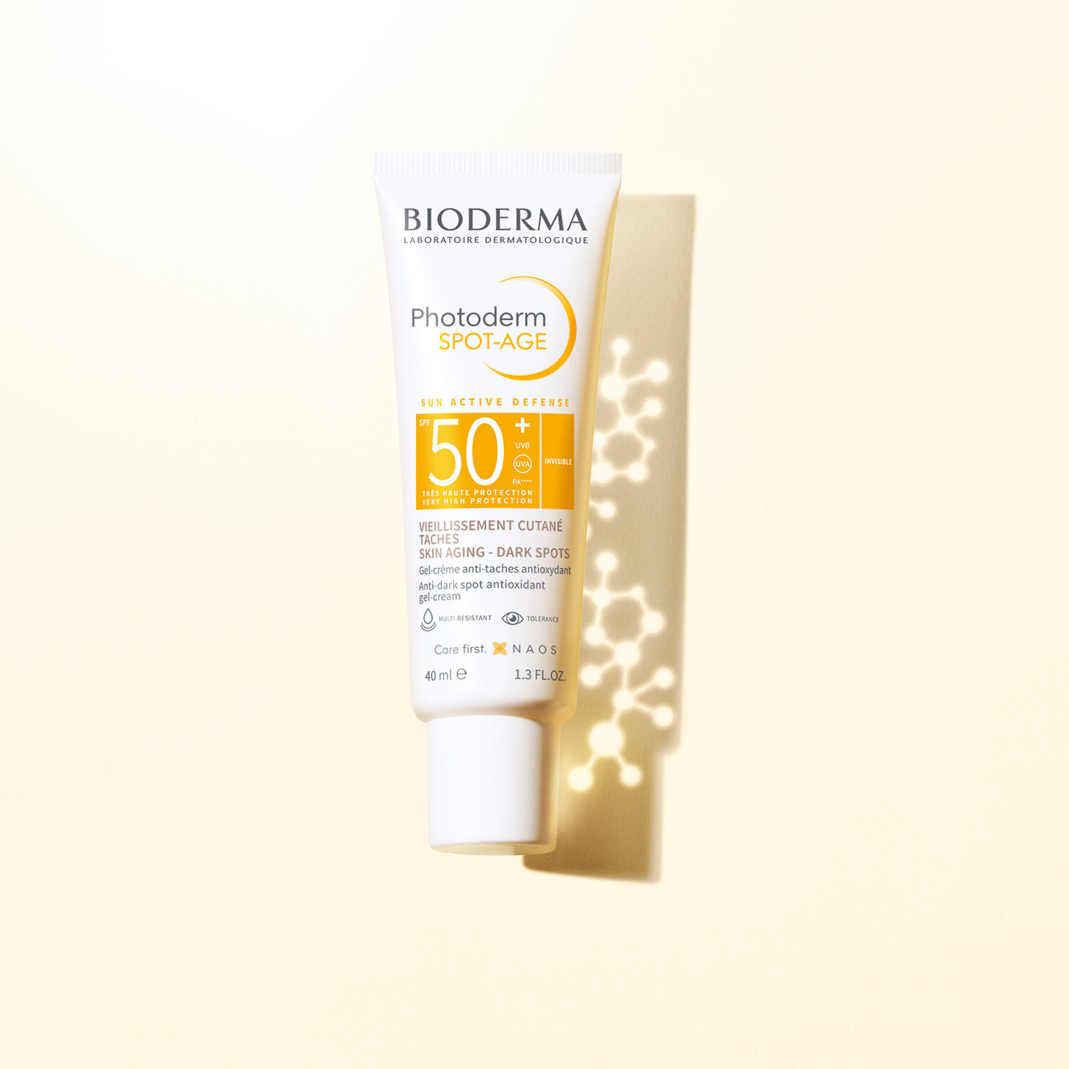 Photoderm Spot-Age - Gel-Crème Anti-Taches, Antioxydant, Invisible SPF50+ 40 ml