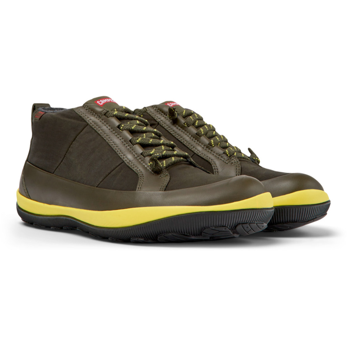 CAMPER Peu Pista GM - Botines Verde Hombre