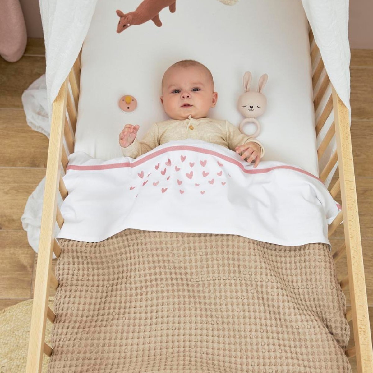 Manta Minicuna Moufflon Tog 2.0 Me-Waffle