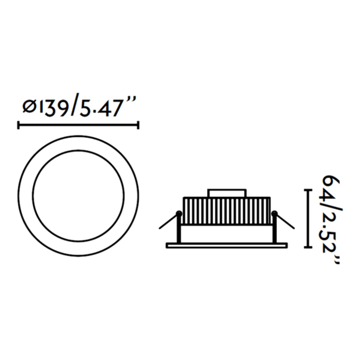 DOT EMP. BLANCO LED 24W 5000K