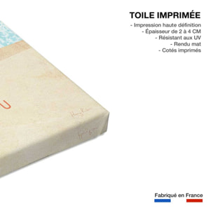 Tableau sud ouest lacanau  Toile imprimée