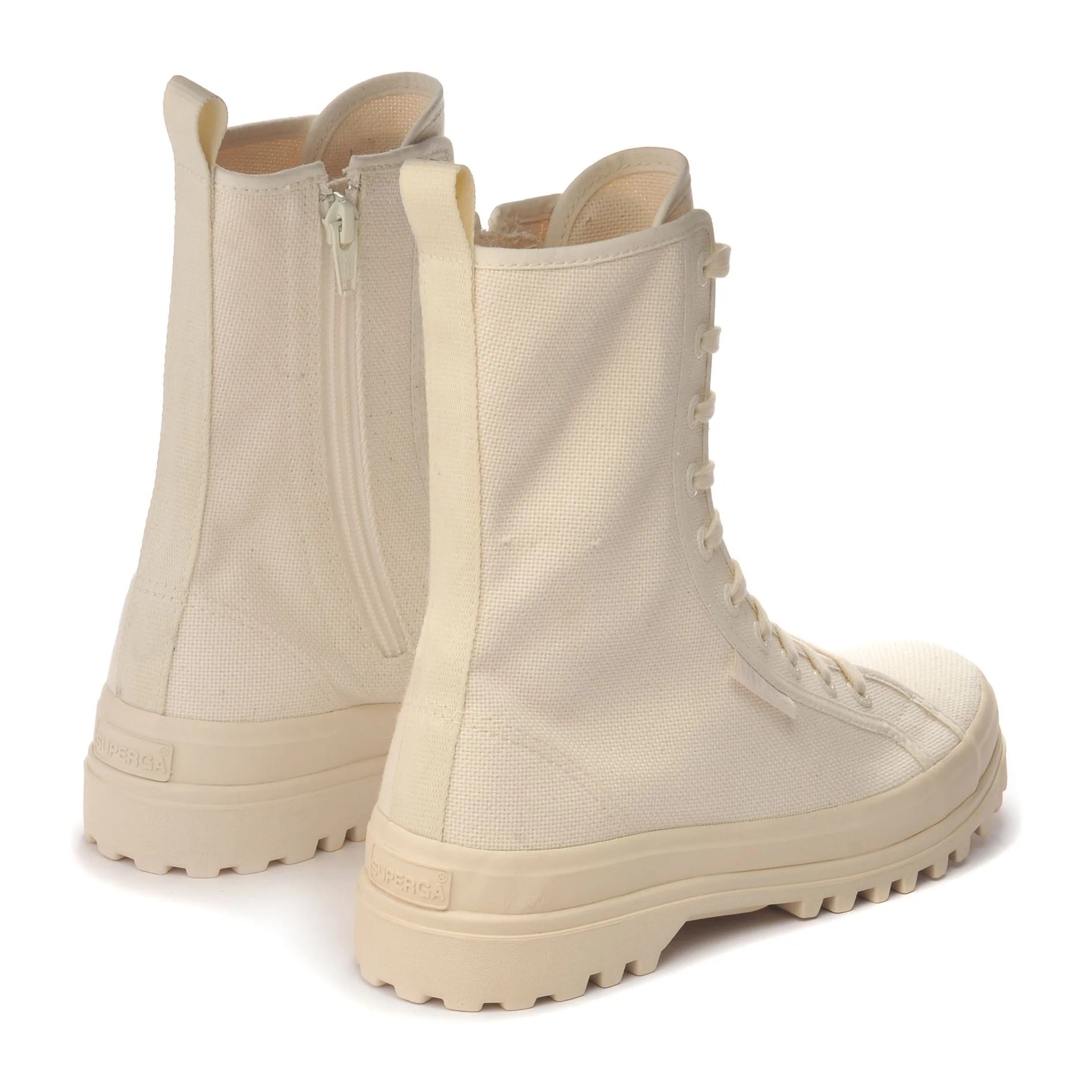 Stivaletti Superga Donna Beige 2641 ALPINA HIGH