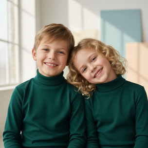 Semicisne Niño Perch.- C. Perkins Verde Botella Talla 4