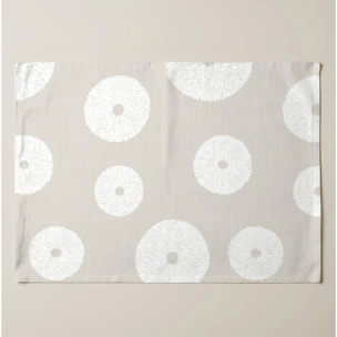 Lot de 2 sets de table anti-taches Lolani