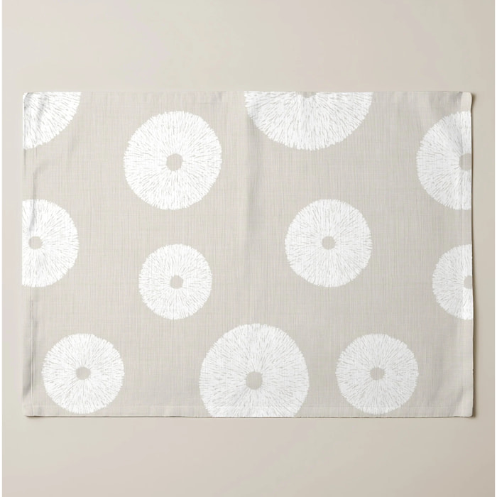 Lot de 2 sets de table anti-taches Lolani