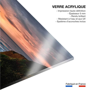 Tableau cadre moderne hendaye les deux jumeaux Tableau plexiglas