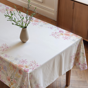 Nappe imprimée anti-tâches MULTICOLORE LOTO