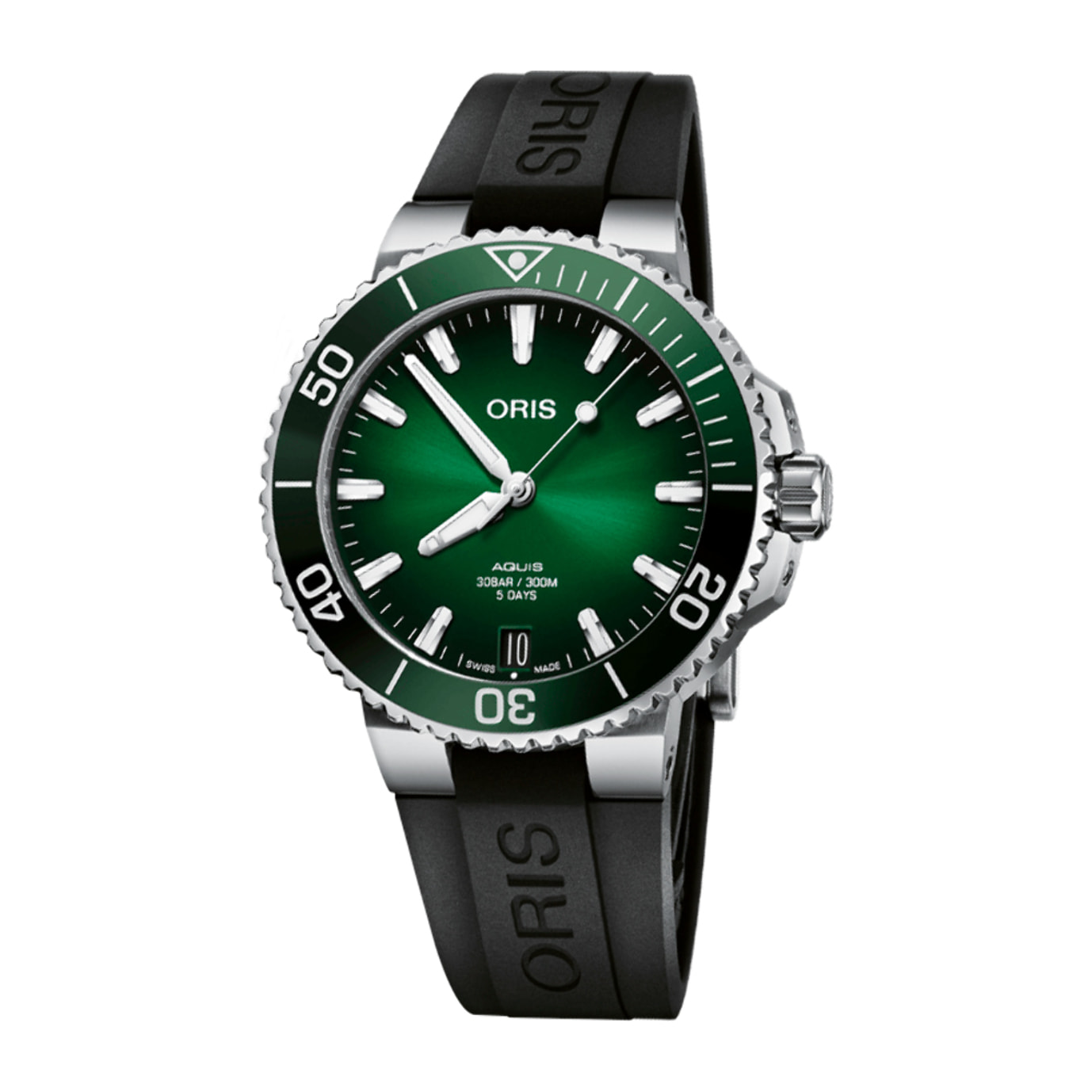 Reloj Oris 4157-07-4-22-74FC Hombre Analogico Automatico con Correa de Caucho