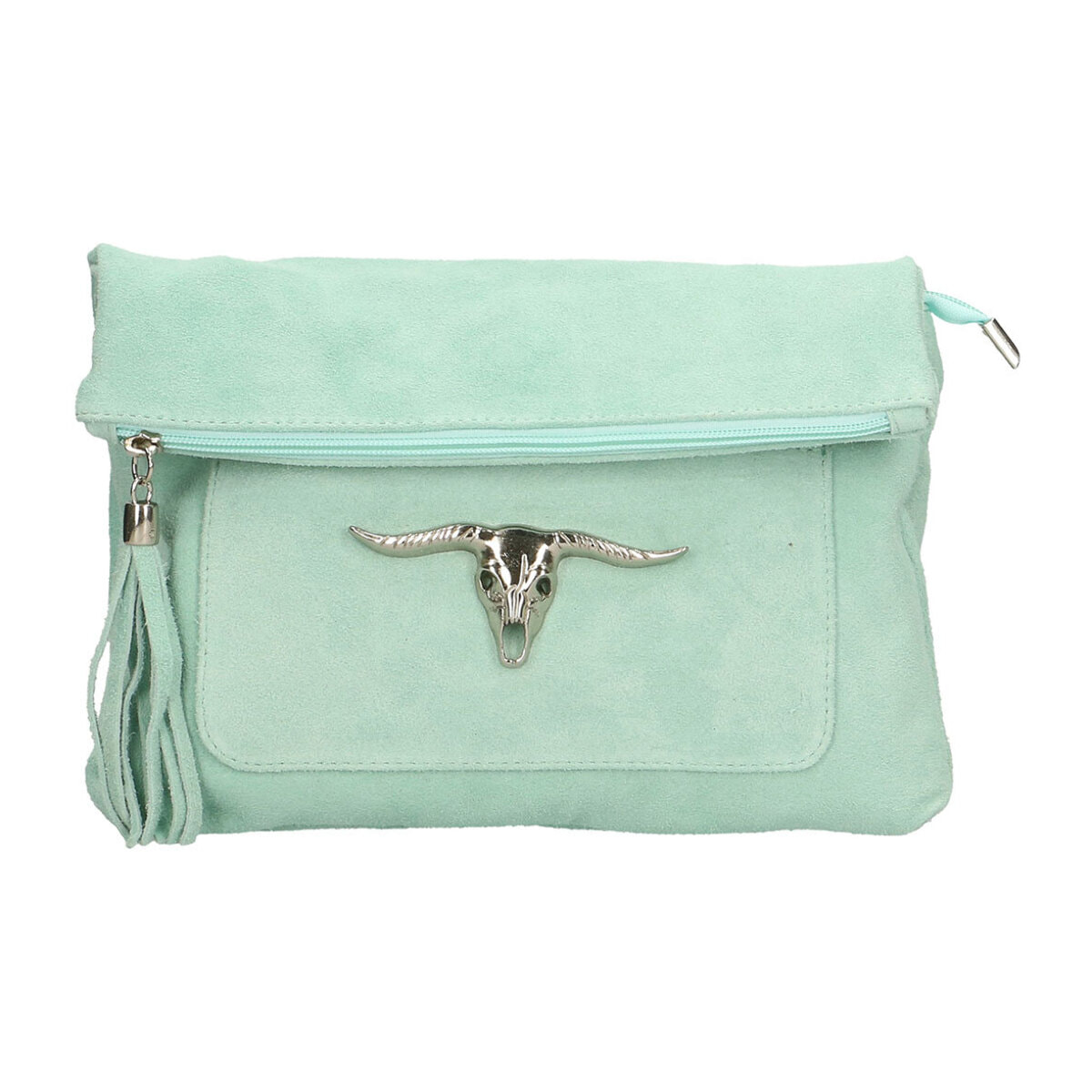 Borsa a tracolla da donna In Vera pelle Made in Italy 28x22x5 cm