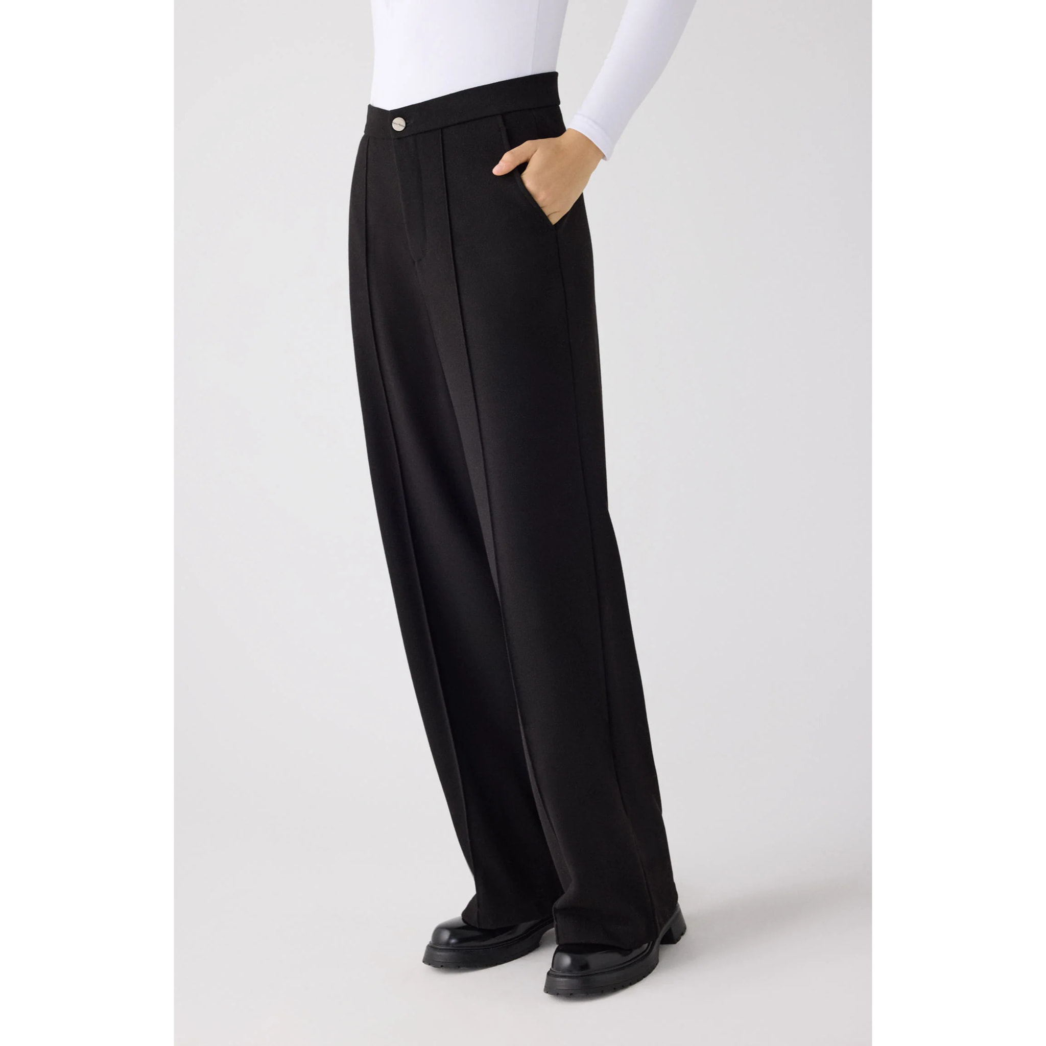 Pantalone comfort larghi