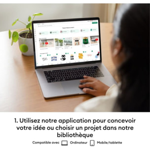 Machine de découpe CRICUT Bundle Explore 4 Seashell