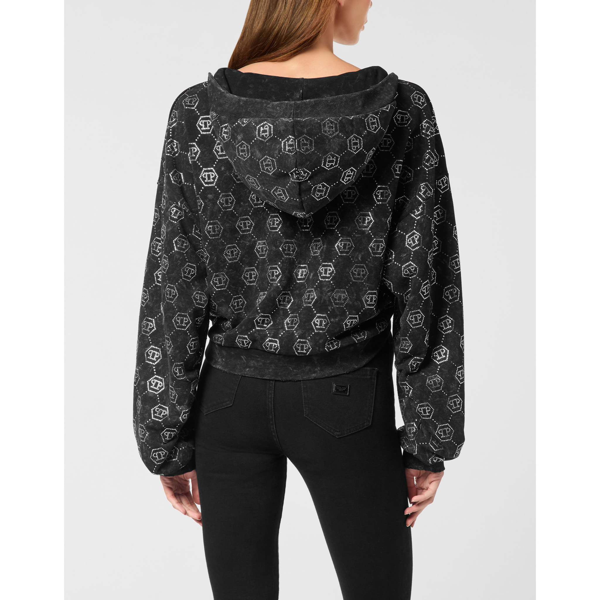 PHILIPP PLEIN Sudadera con capucha MONOGRAM