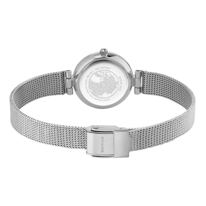 Reloj Bering 17724-000 Mujer Analogico Cuarzo con Correa de Acero inoxidable
