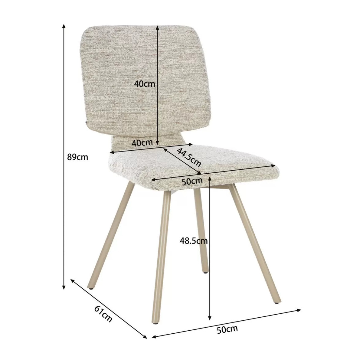 Chaise pivotante Tess Kare Design