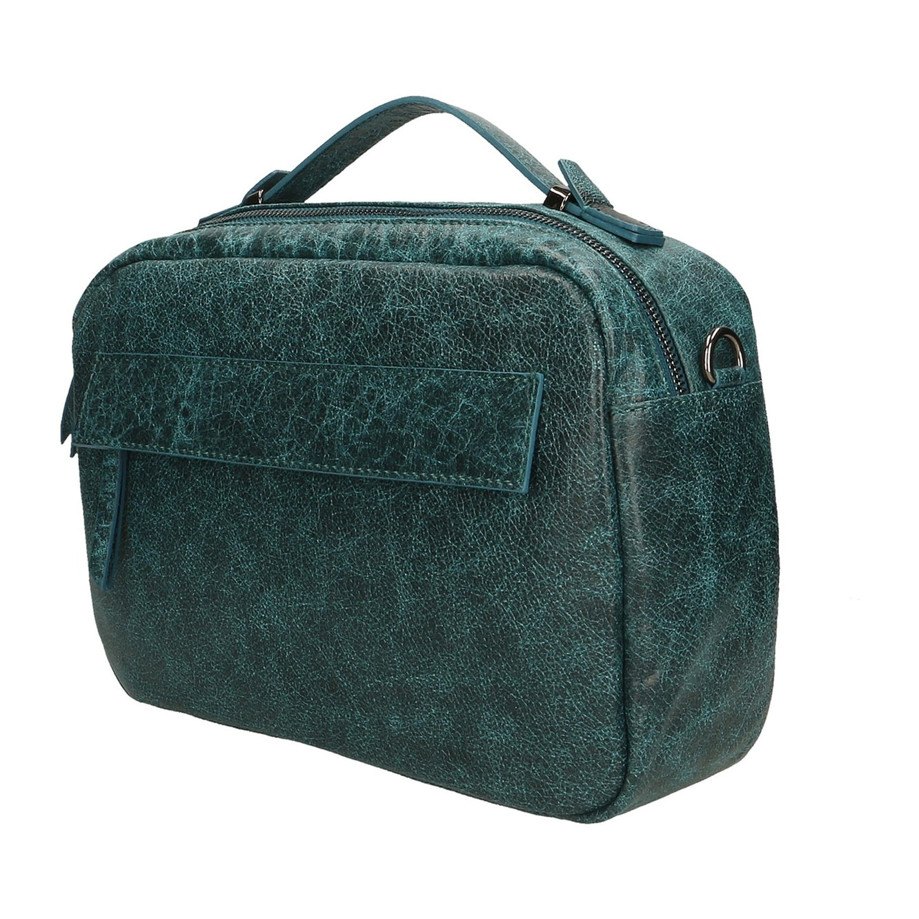Borsa a mano unisex Modello Avelon - Vera Pelle - 20.0 x 29.0 x 9.0 cm