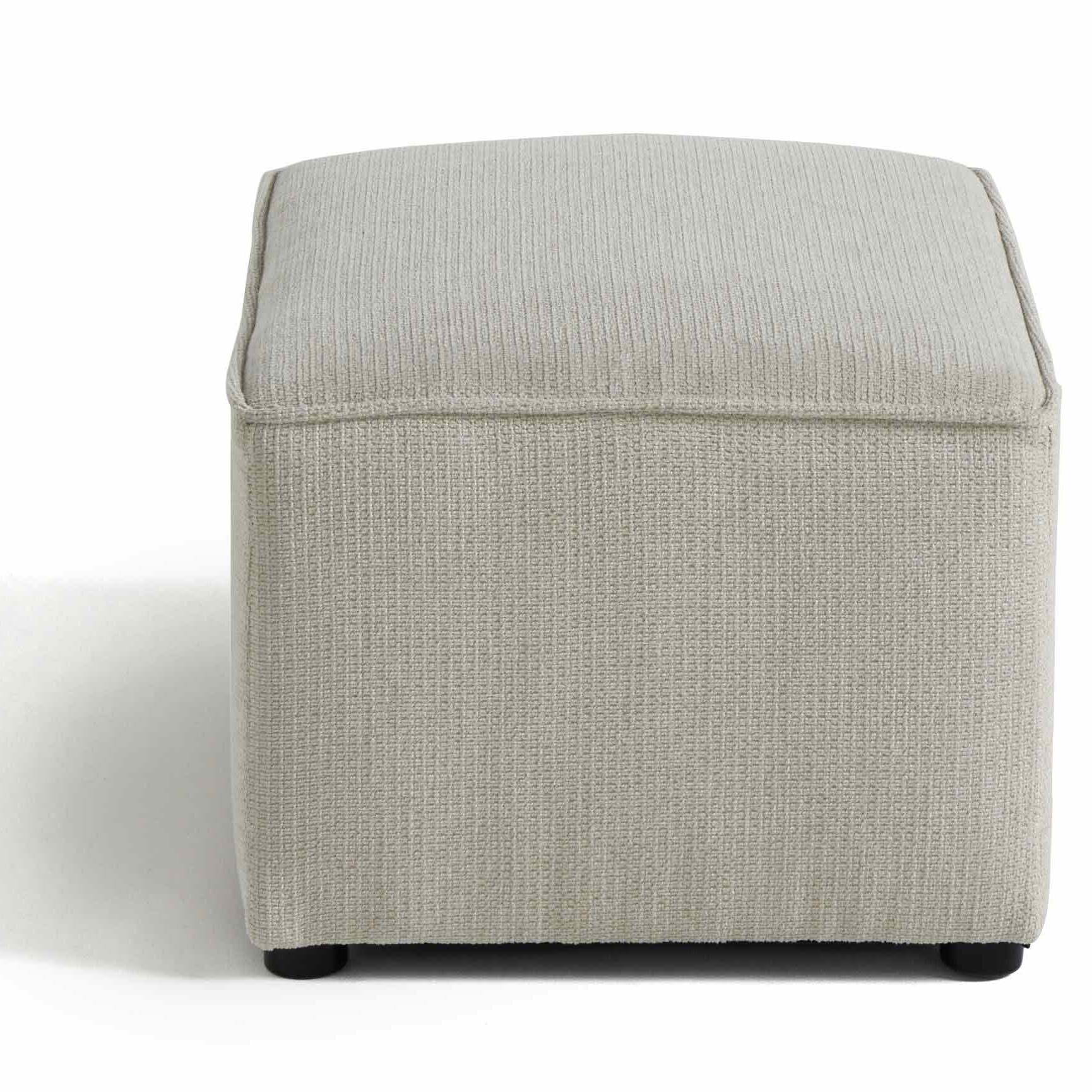 Canopy - pouf - en tissu texturé - Beige