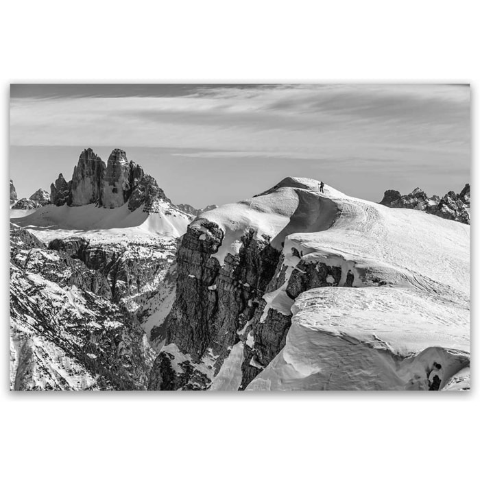 Affiche montagnes Presque au sommet Affiche seule