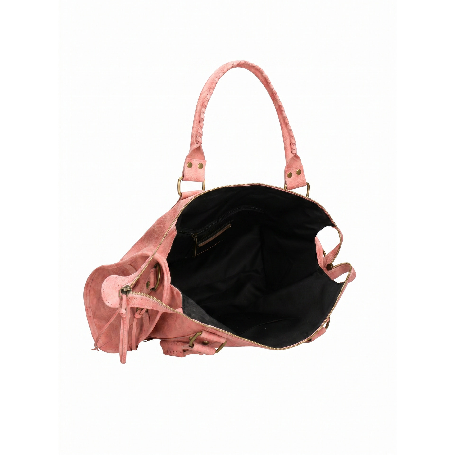 Borsa a spalla da donna - Modello Clara - Vera pelle - 41.0 x 28.0 x 13.0 cm