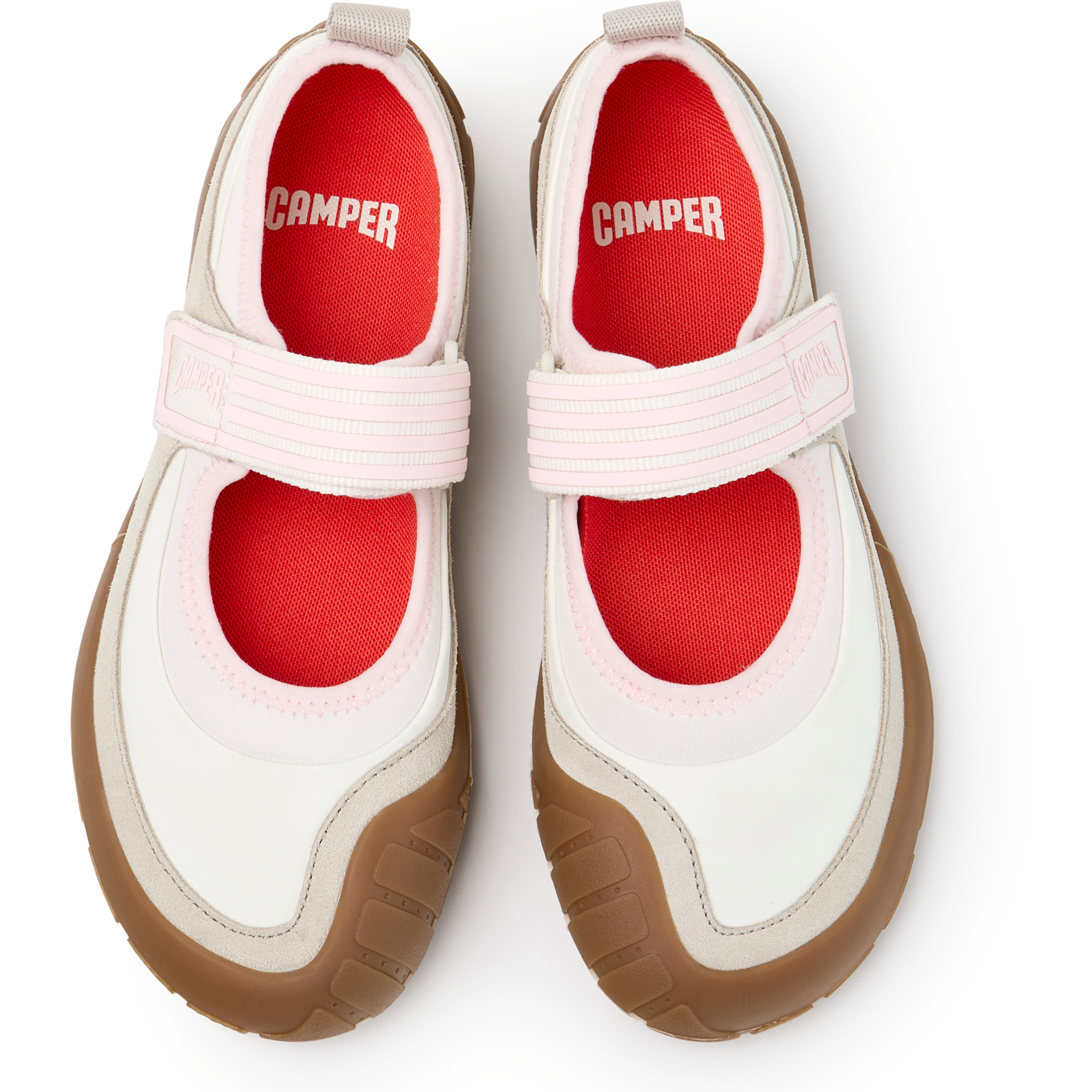 Bailarinas - CAMPER Peu Path+ - Multicolor - Piel de ante