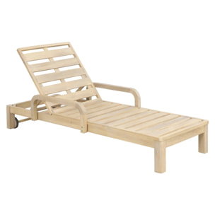 Lit de piscine Papouasie beige