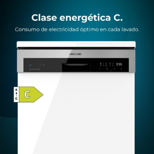 Cecotec Lavavajillas 60 CM Lavavajillas Bolero Aguazero 6500 C