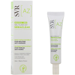 Sebiaclear - Gel Flash 4H Stop Boutons Effet Patch Invisible