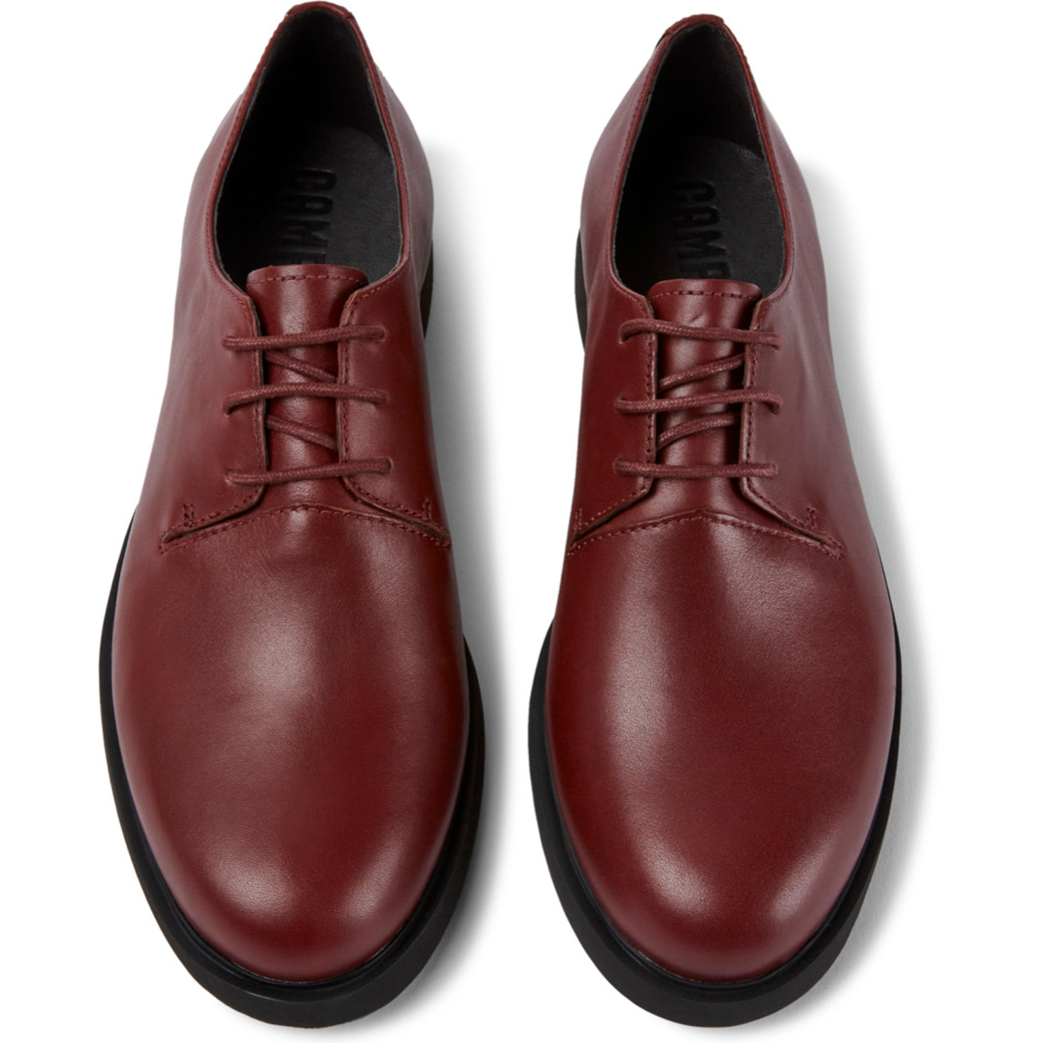 CAMPER Iman - Zapatos con cordones Burdeos Mujer