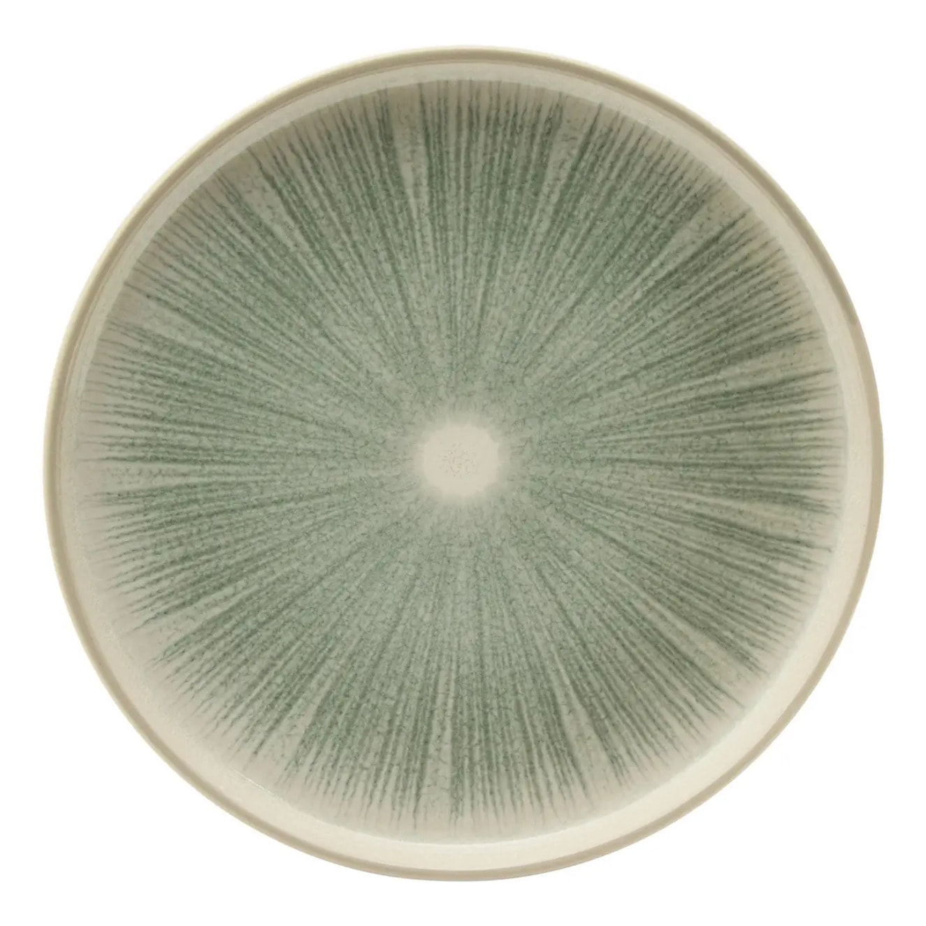 Lot de 4 Assiettes Eva vert