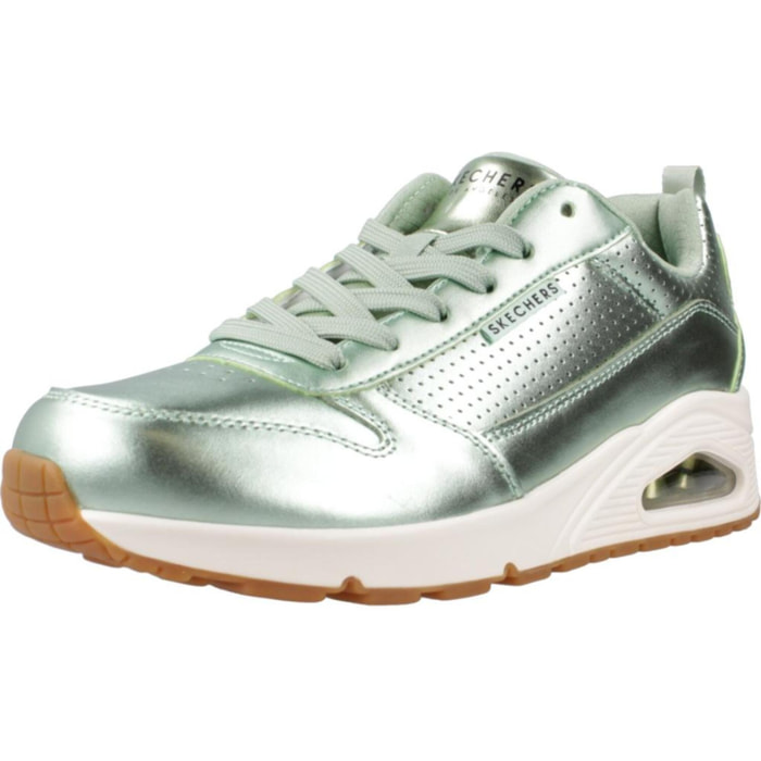 Sneakers De  Mujer Uno - Metallixs Verde
