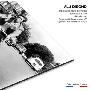 Tableau noir et blanc Belmondo - L'Homme de Rio Tableau alu Dibond
