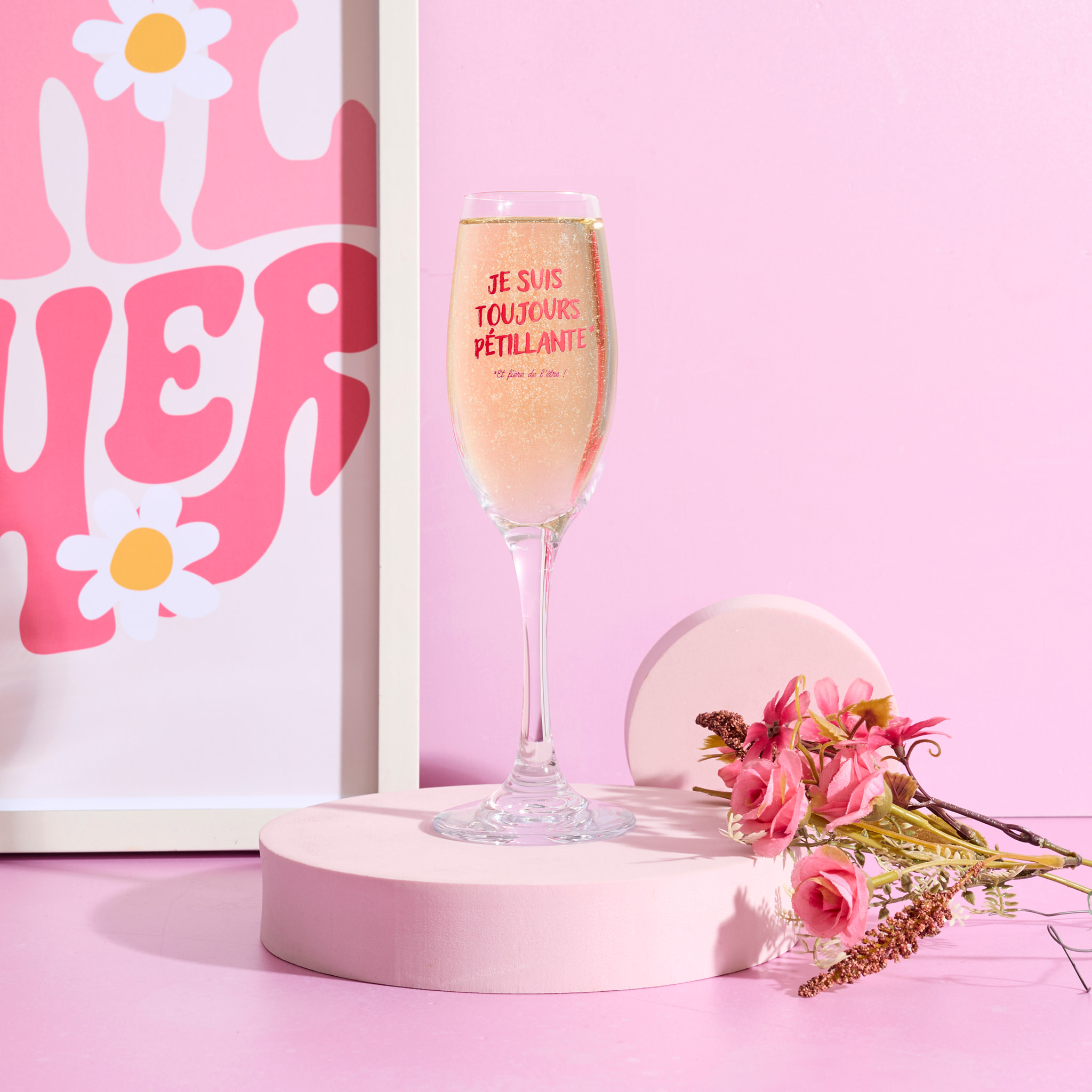 Flûte - THE CONCEPT FACTORY - Décorée - Transparent - 15 cl