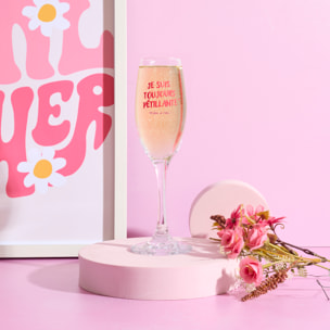Flûte - THE CONCEPT FACTORY - Décorée - Transparent - 15 cl