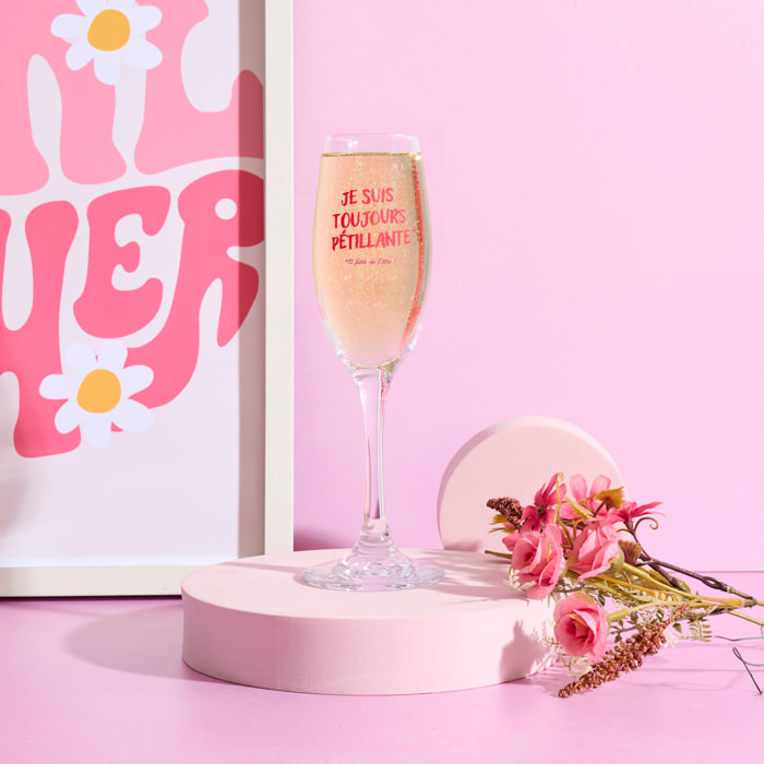Flûte - THE CONCEPT FACTORY - Décorée - Transparent - 15 cl