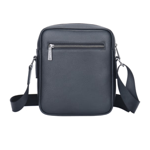 Borsa a tracolla  da uomo In Vera pelle Made in Italy 20x25x9 cm