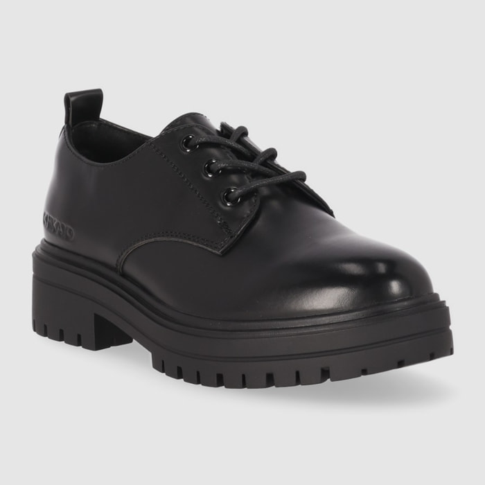 Zapatos - Negro - Tacón: Bajo