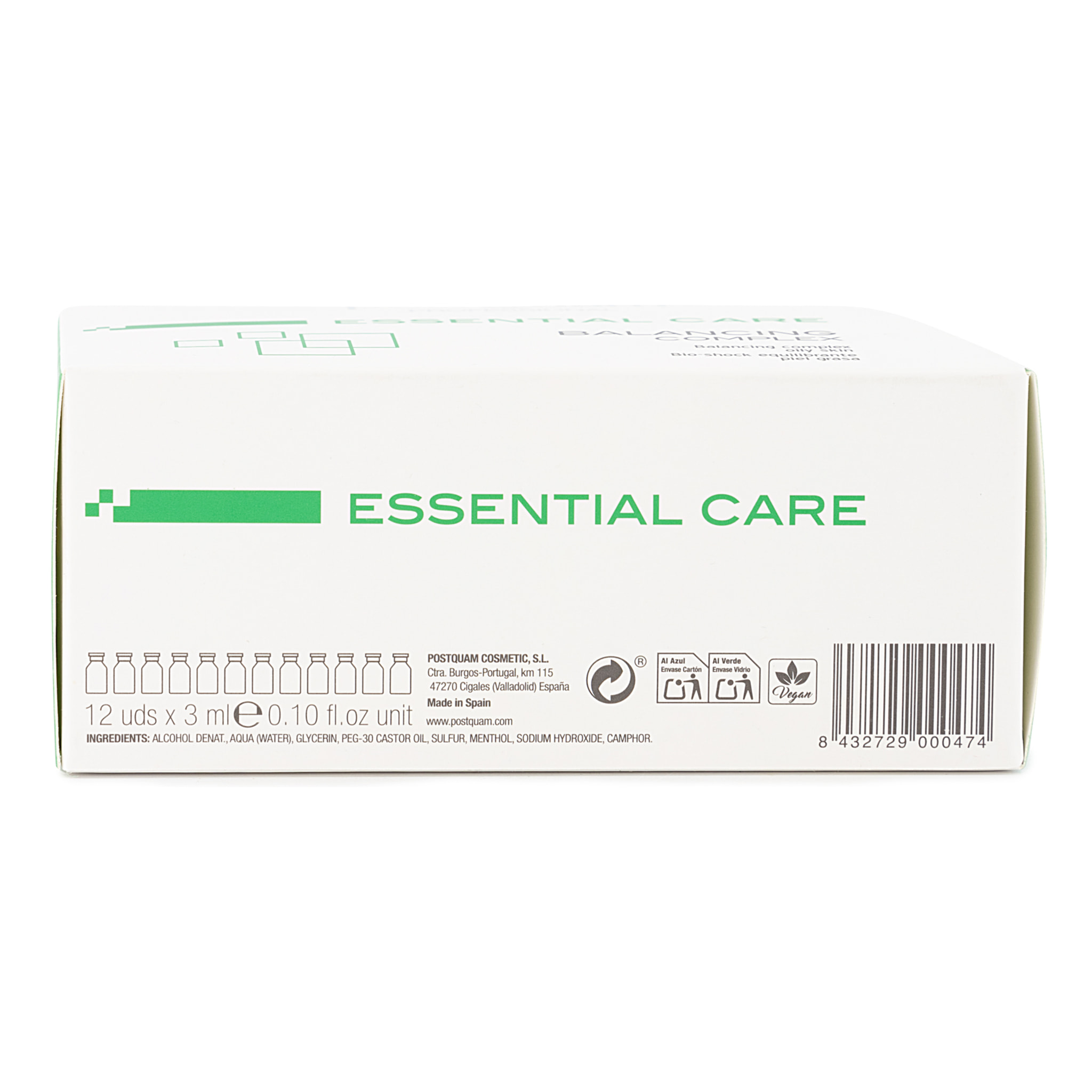 Bio Shock Equilibranti- Pelle Grassa 12 X 3 Ml.