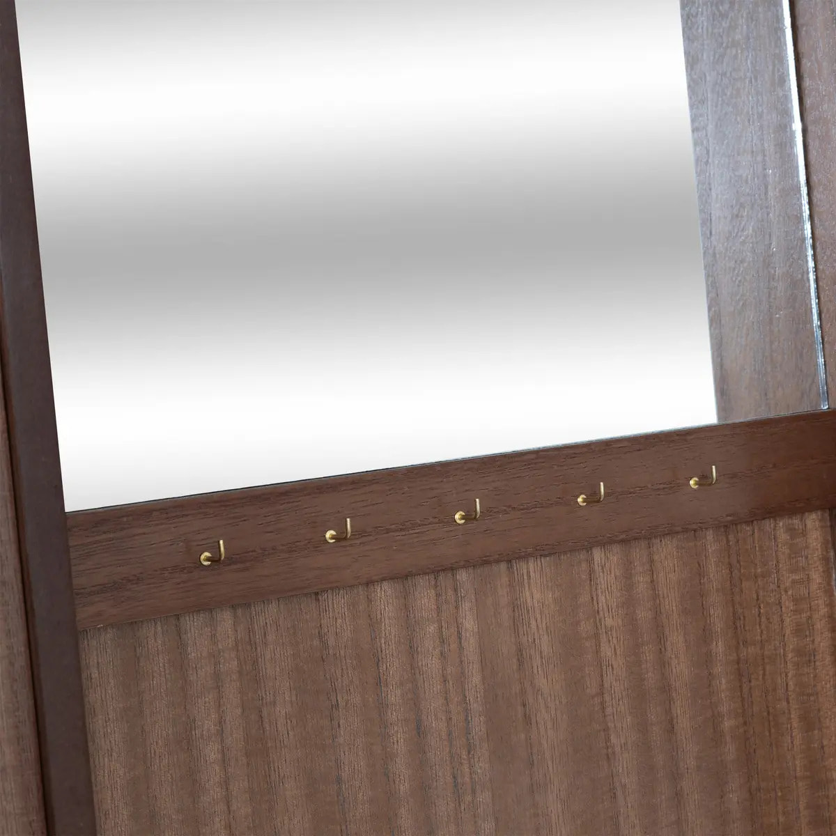 Armoire à bijoux "Vivia" bois marron H168cm