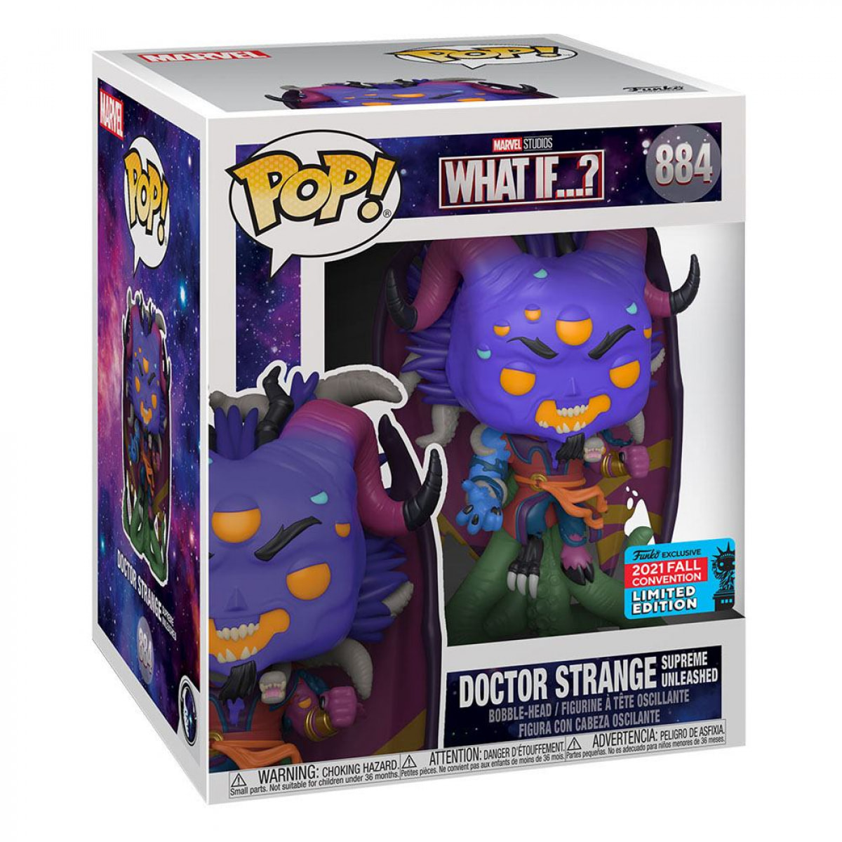 What If...? Super Sized Pop! Marvel Vinile Figura Dr. Strange Supreme 15 Cm Funko