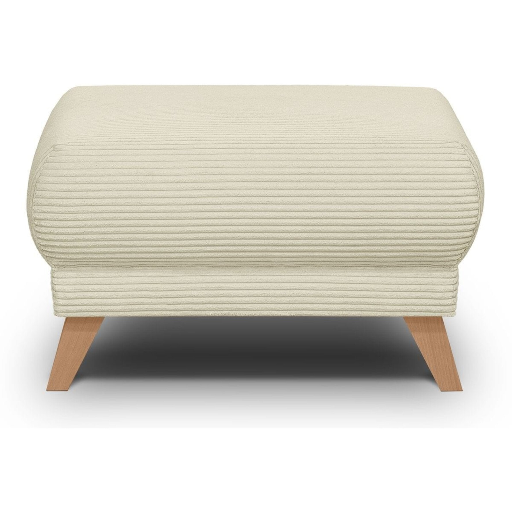 Pouf en velours côtelé - LARIA