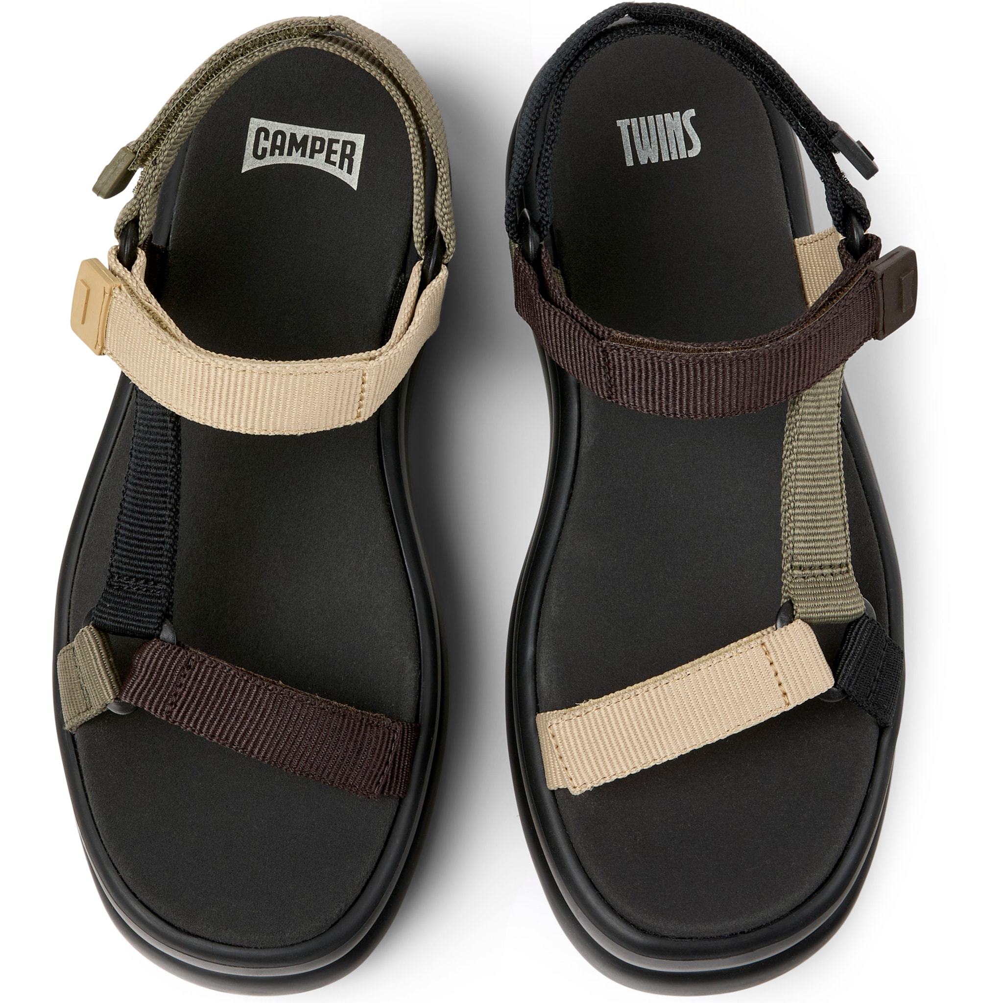 Sandalias - CAMPER Pelotas Flota Up Twins - Multicolor - Textil técnico