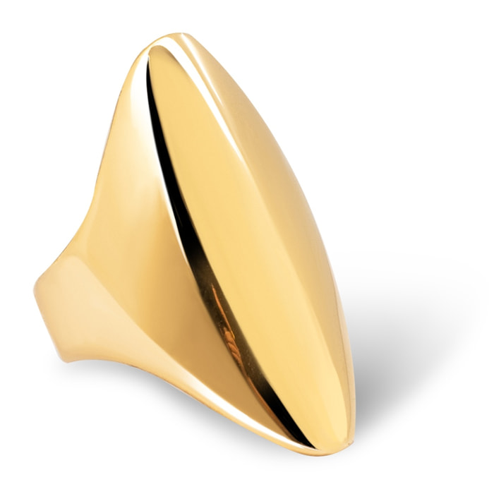 Anelli Hippie in Acciaio Placcato Oro