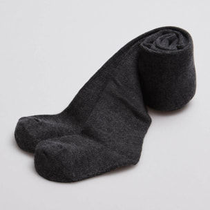 Collant classico per neonato color antracite