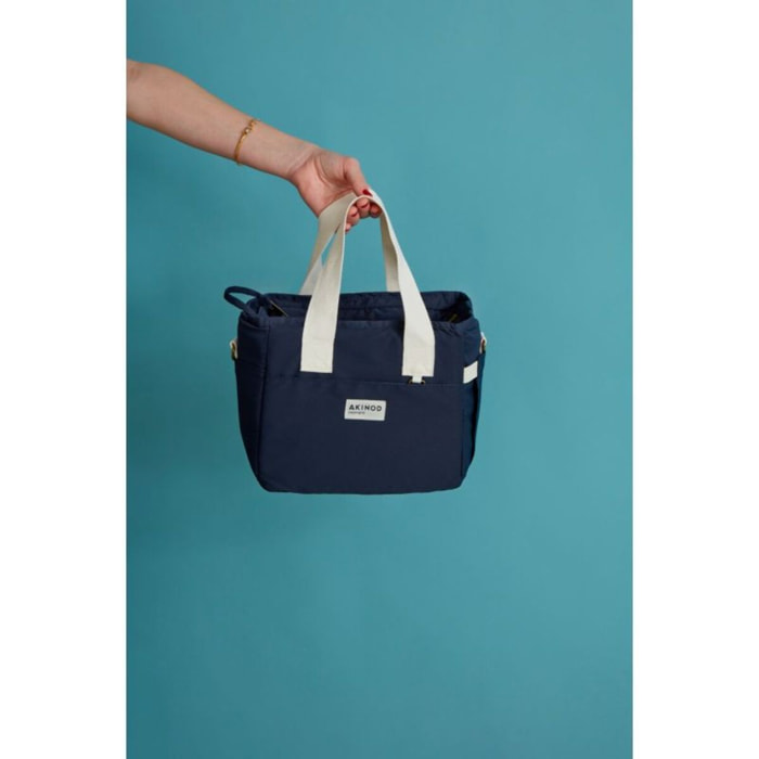 Lunch bag AKINOD 8h17 Bleu navy
